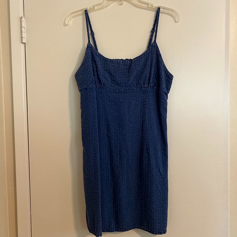 Seersucker Mini Dress